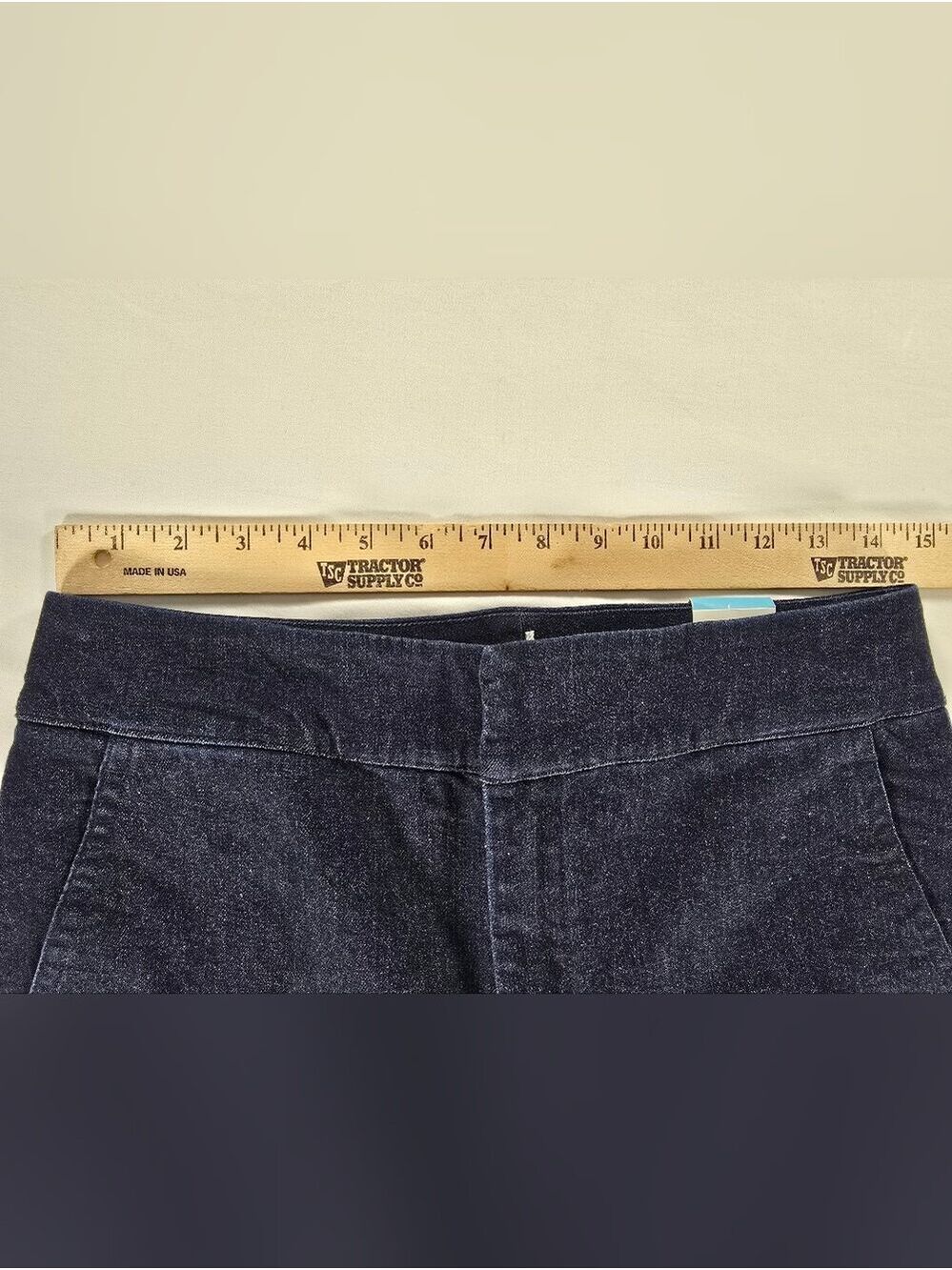NEW J.Mclaughlin Foster Pant Straight Blue Jeans Women's 6 Stretch Denim Trouser - Picture 11 of 11